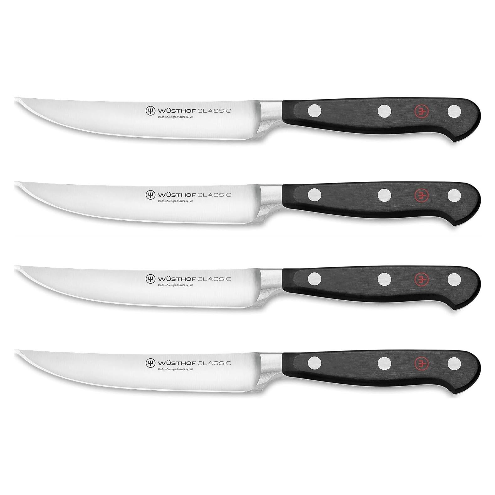 Set de cuchillos de carne Wüsthof Classic 4 piezas 12.7 cm