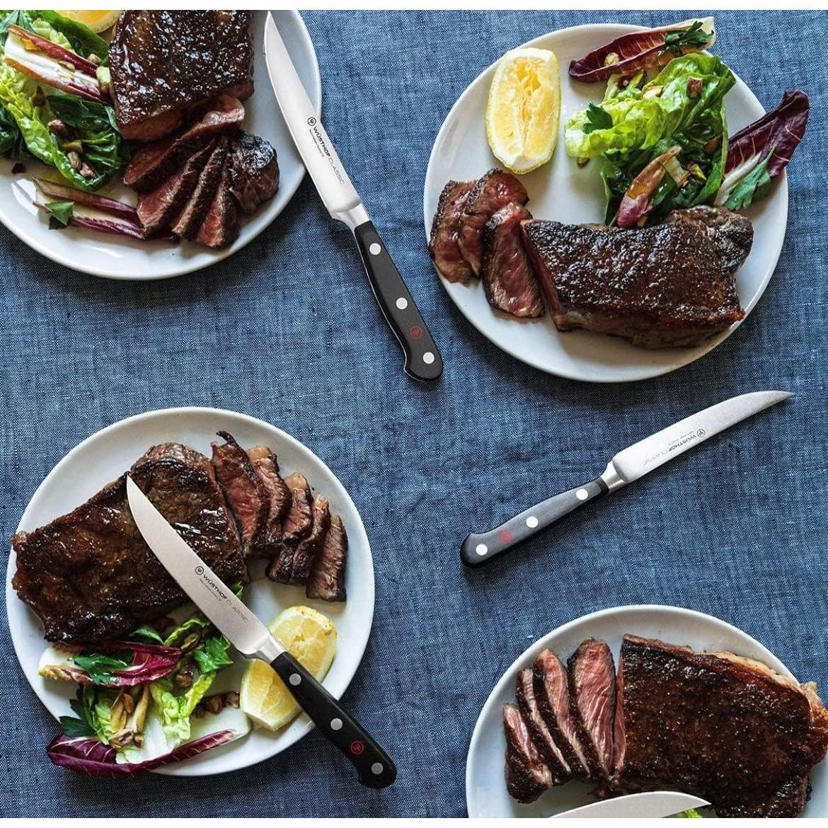 Set de cuchillos de carne Wüsthof Classic 4 piezas 12.7 cm