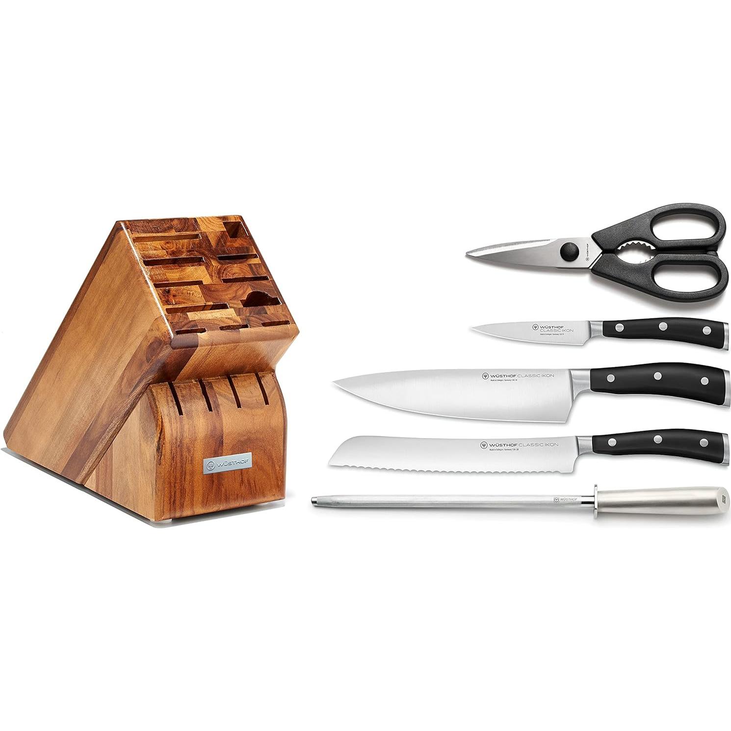 Conjunto de Cuchillos Wüsthof Classic Ikon 6 Piezas