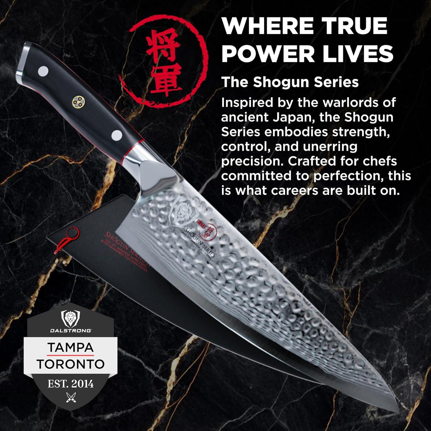 Cuchillo de Chef Dalstrong Shogun 20 cm Damasco AUS-10V