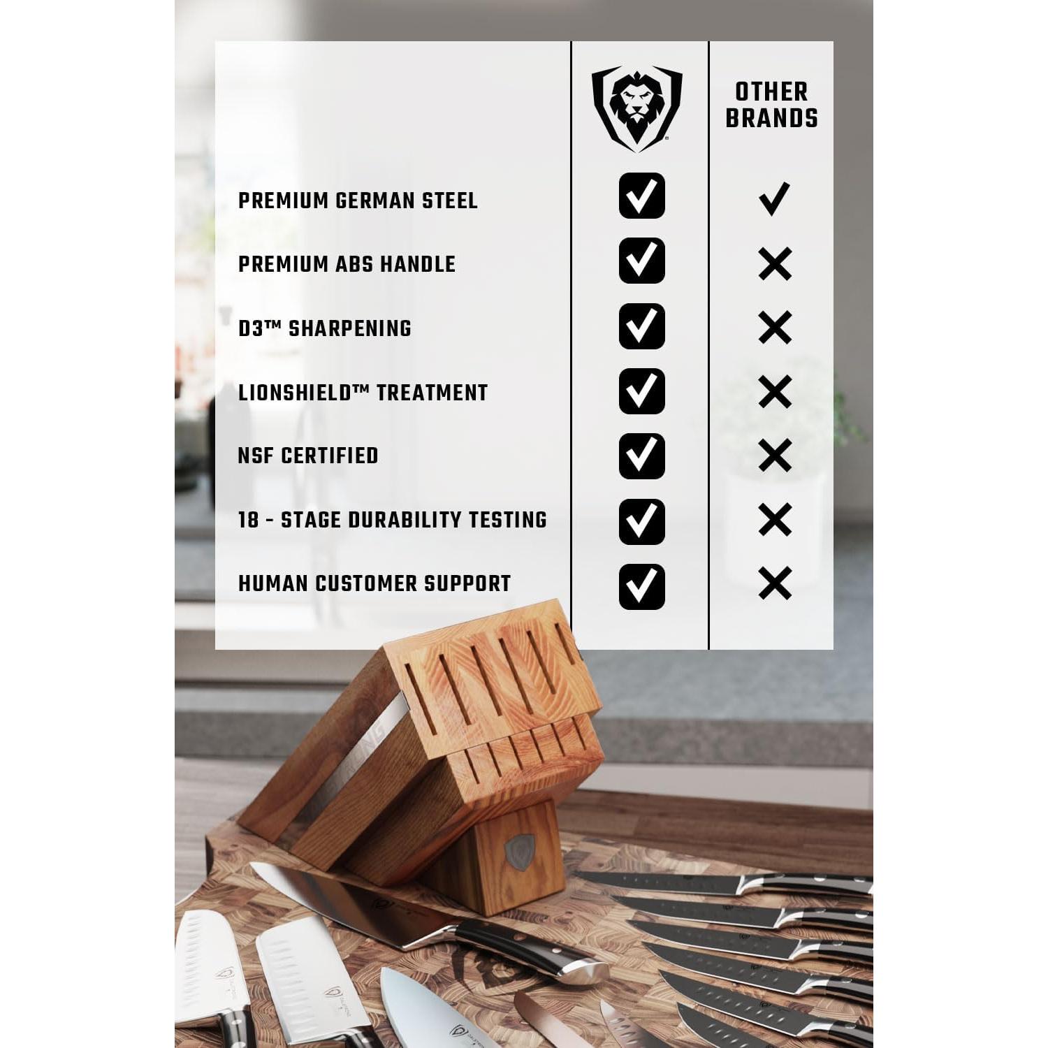 Juego de Cuchillos Dalstrong 12 Piezas Gladiador Elite