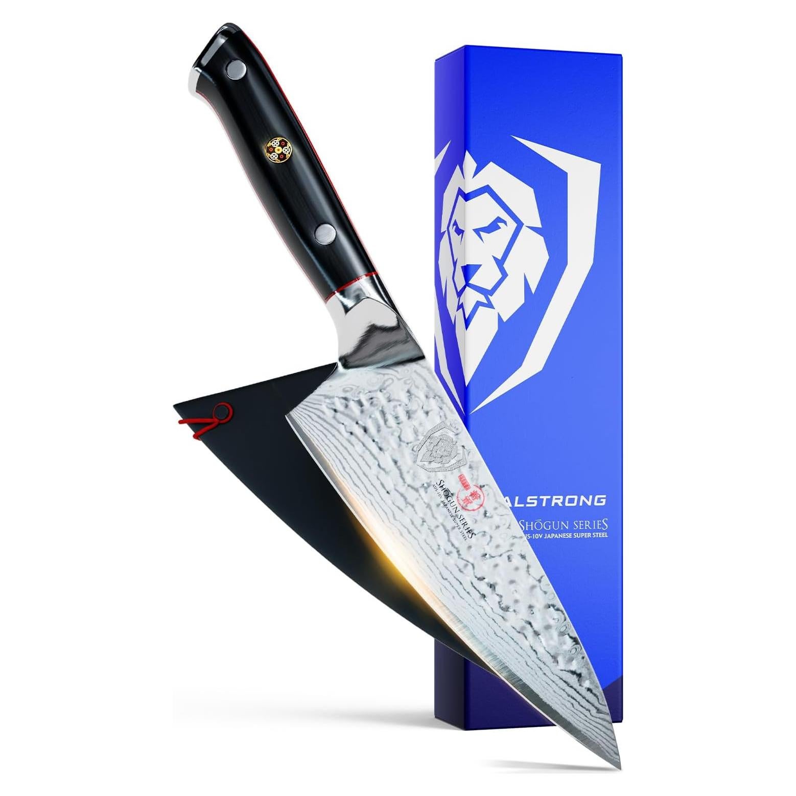 Cuchillo de Chef Dalstrong 15.24 cm Damasco AUS-10V G10 Negro