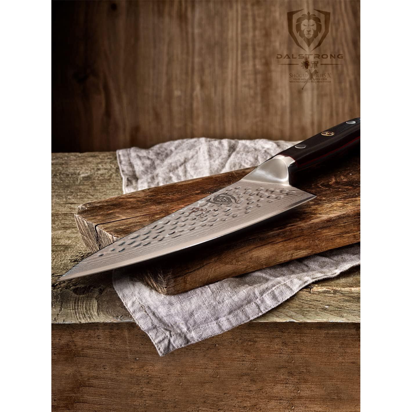 Cuchillo de Chef Dalstrong 15.24 cm Damasco AUS-10V G10 Negro