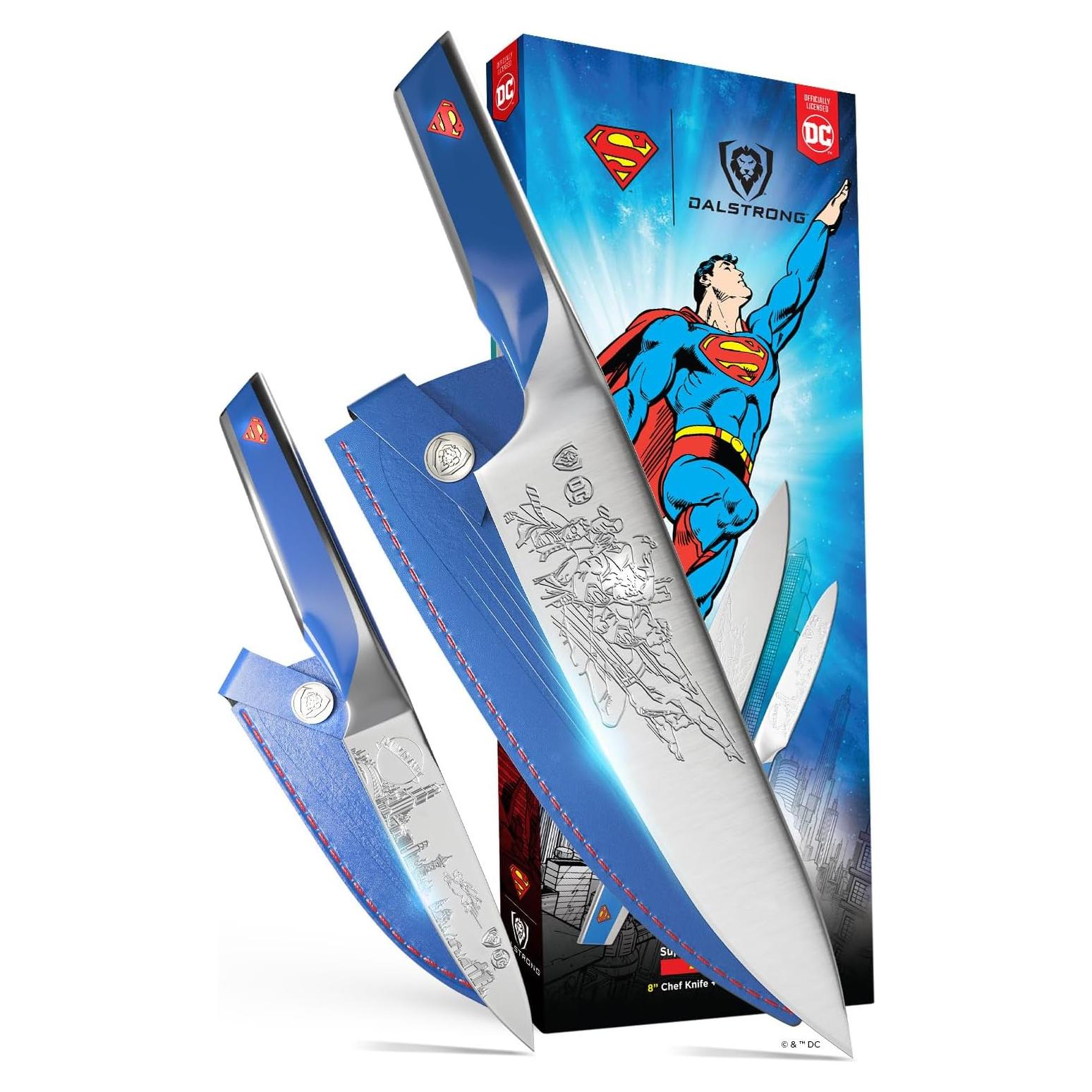 Conjunto de cuchillos Dalstrong 2pc Superman - Chef 20.32cm