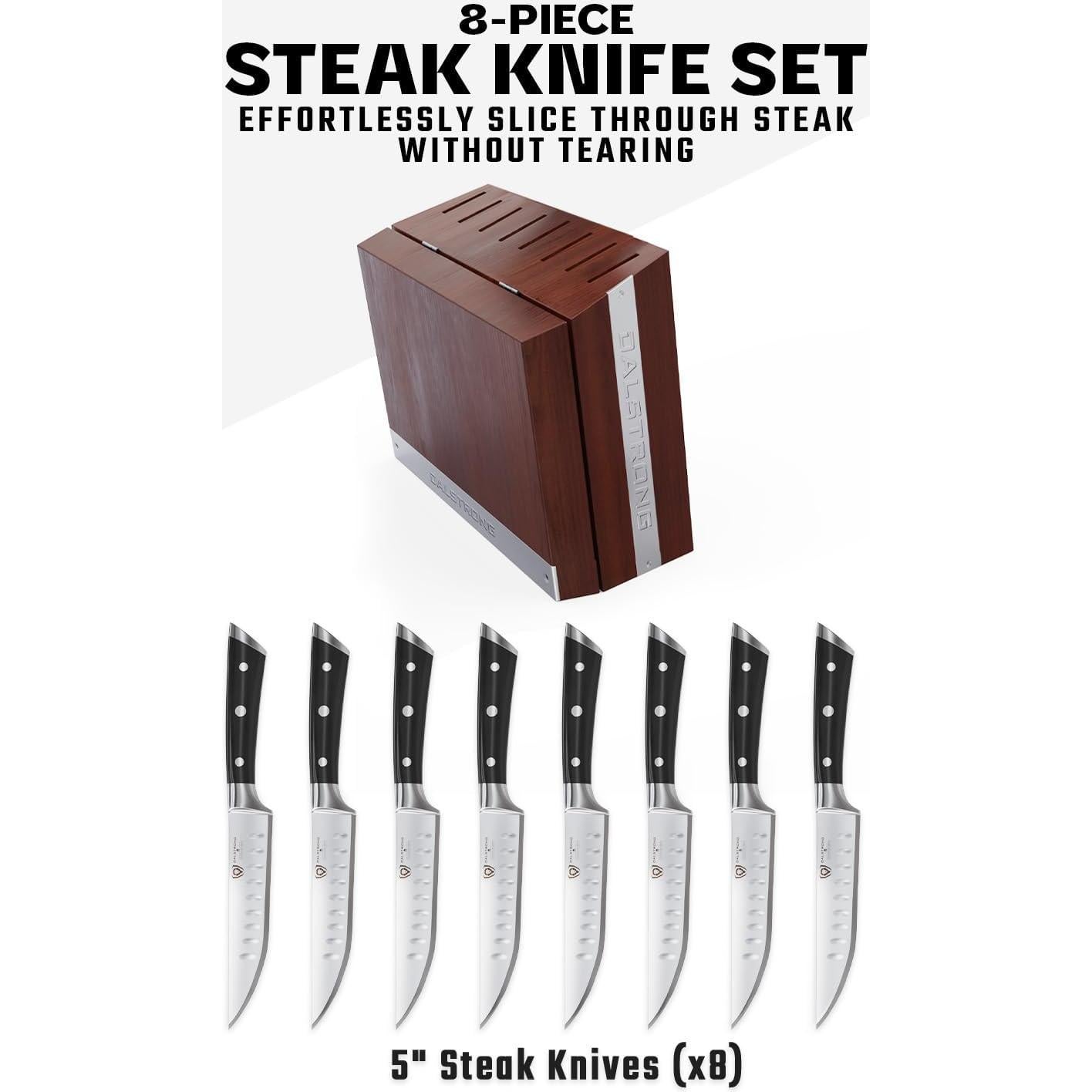 Conjunto de Cuchillos para Carne Dalstrong GS-8Pc - 8 Piezas - Acero Alemán