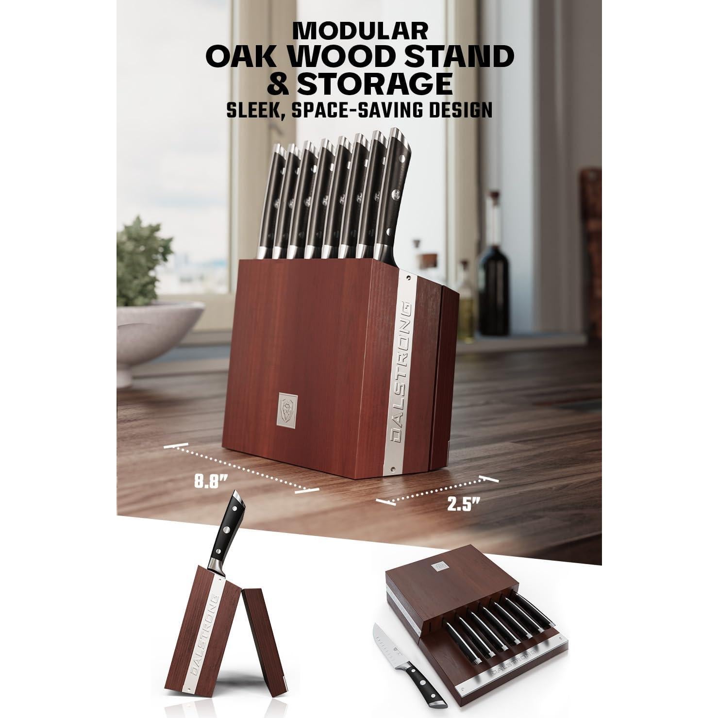 Conjunto de Cuchillos para Carne Dalstrong GS-8Pc - 8 Piezas - Acero Alemán