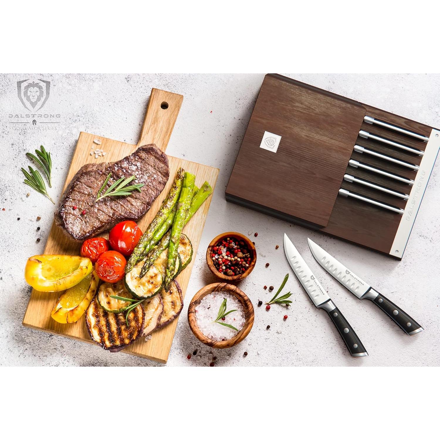 Conjunto de Cuchillos para Carne Dalstrong GS-8Pc - 8 Piezas - Acero Alemán