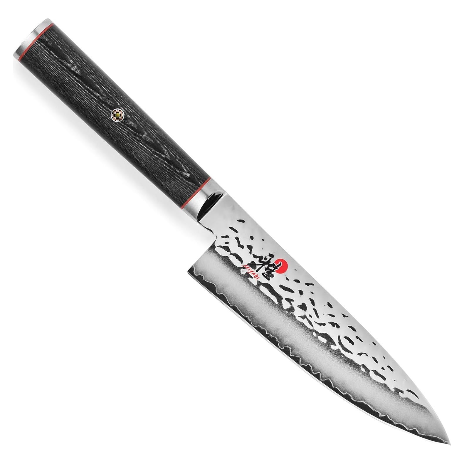 Cuchillo de Chef MIYABI Mizu SG2 15.2 cm Acero Damasco