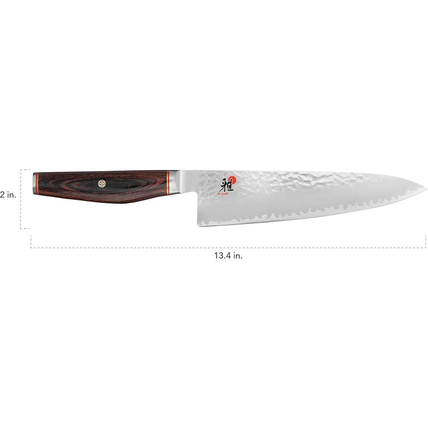 Cuchillo de Chef MIYABI Artisan 20.32 cm Acero SG2