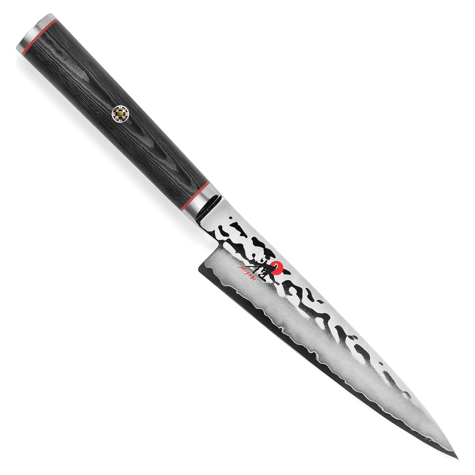 Cuchillo de Utilidad MIYABI Mizu SG2 12.7 cm Acero Damasco