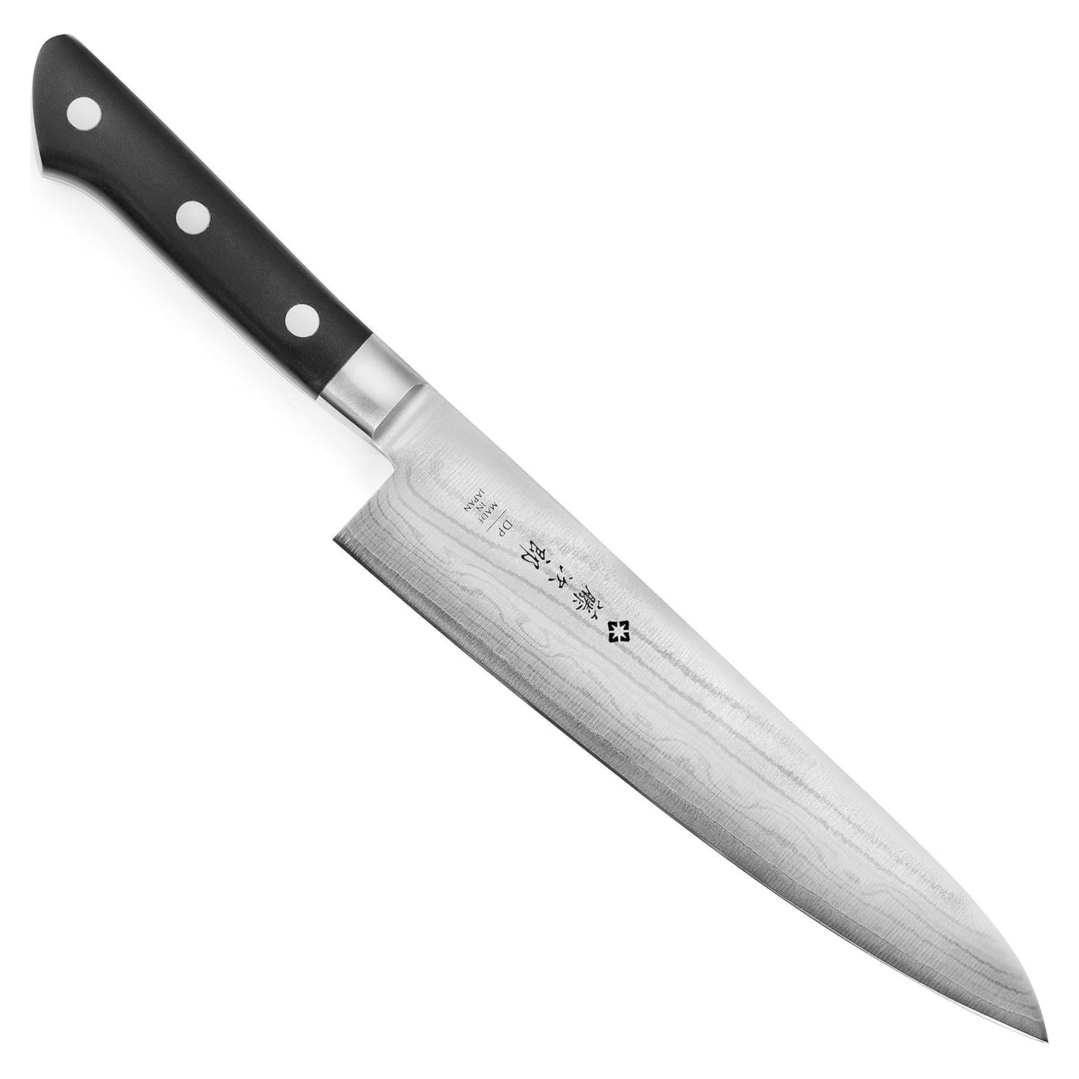 Cuchillo de Chef Tojiro DP Damasco 210mm Acero Inoxidable