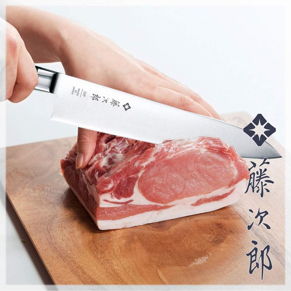 Cuchillo Chef Tojiro DP 24cm Doble Filo Acero Cobalto