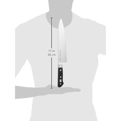 Cuchillo Chef Tojiro DP 24cm Doble Filo Acero Cobalto