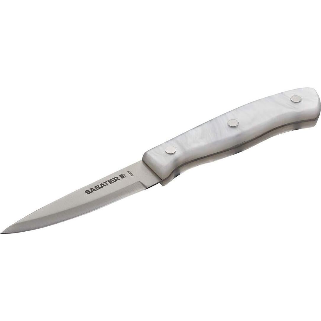 Cuchillo de Pelar Sabatier 3.5" (8.89 cm) Acero Inoxidable Blanco