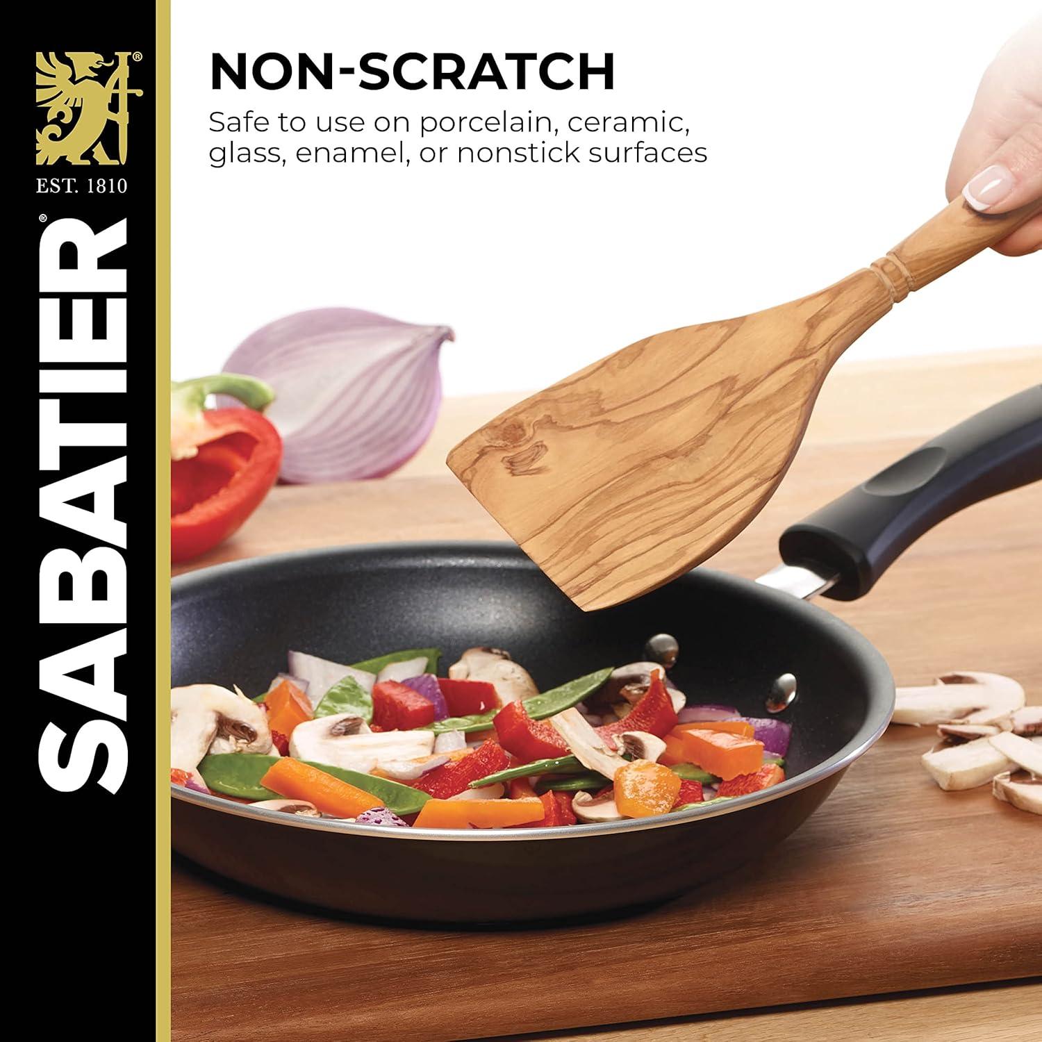 Espátula de Madera de Olivo Sabatier 35.6 cm - Cocina