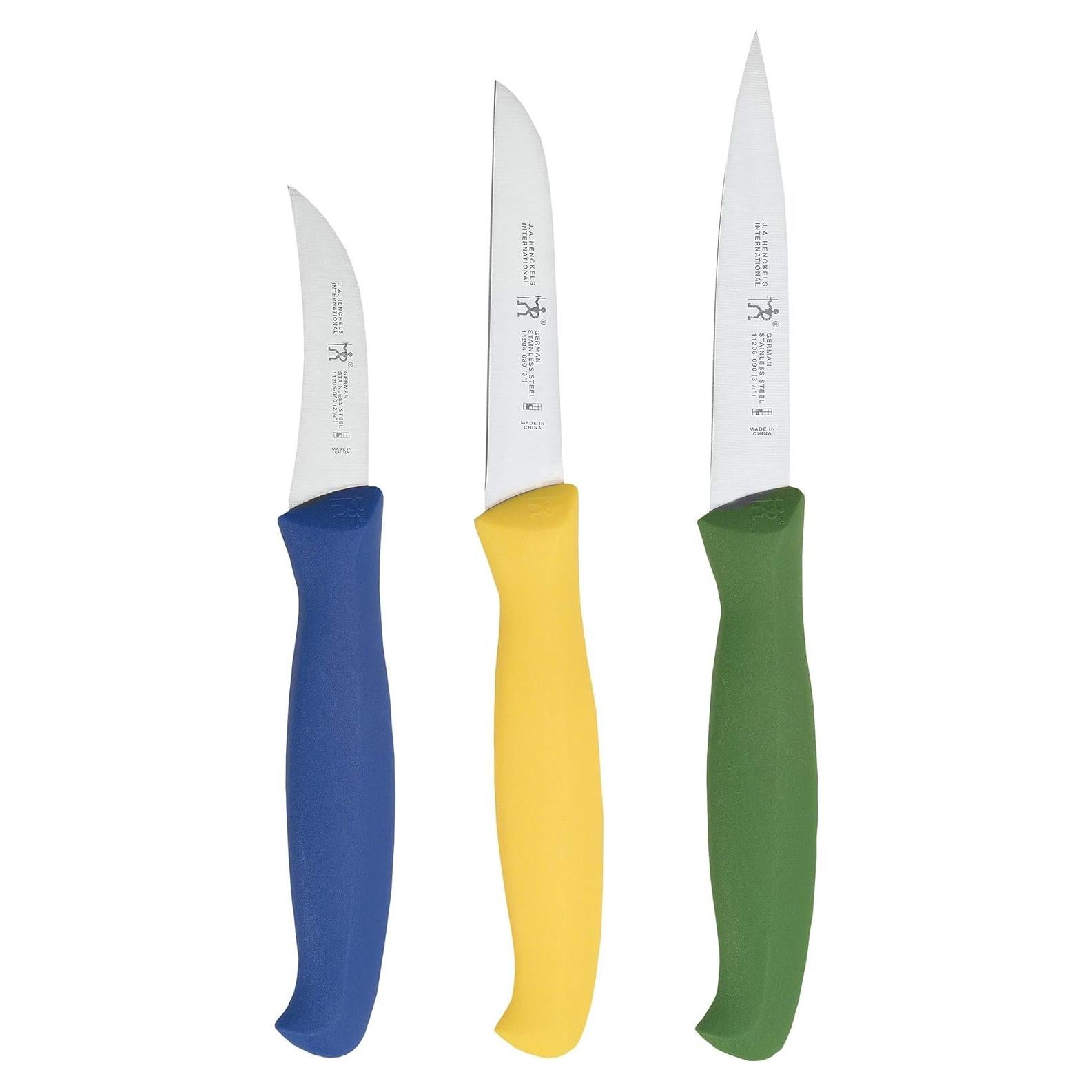 Set de Cuchillos de Pelar 3 Piezas HENCKELS Acero Inoxidable