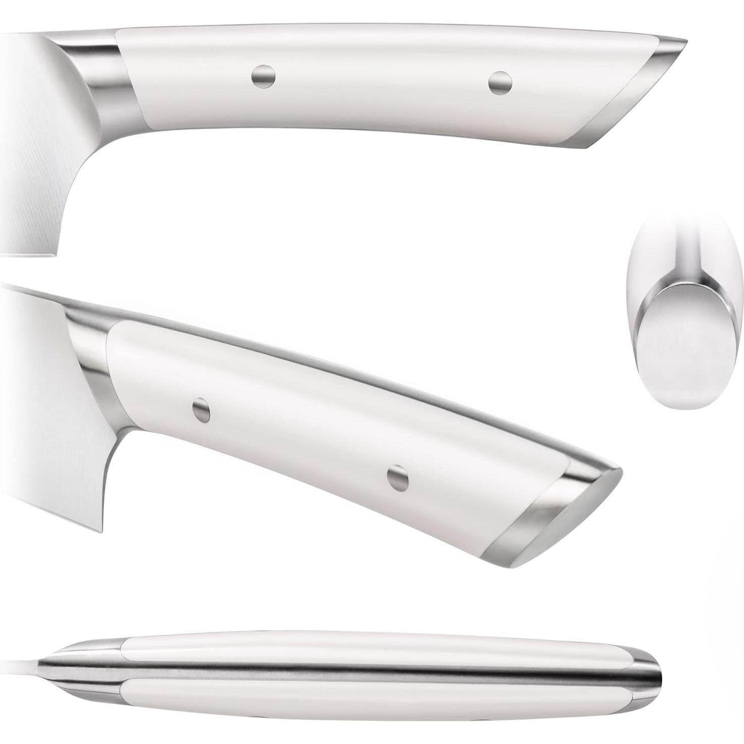 Juego de Cuchillos Cangshan HELENA 23 Piezas Acero Forjado Blanco