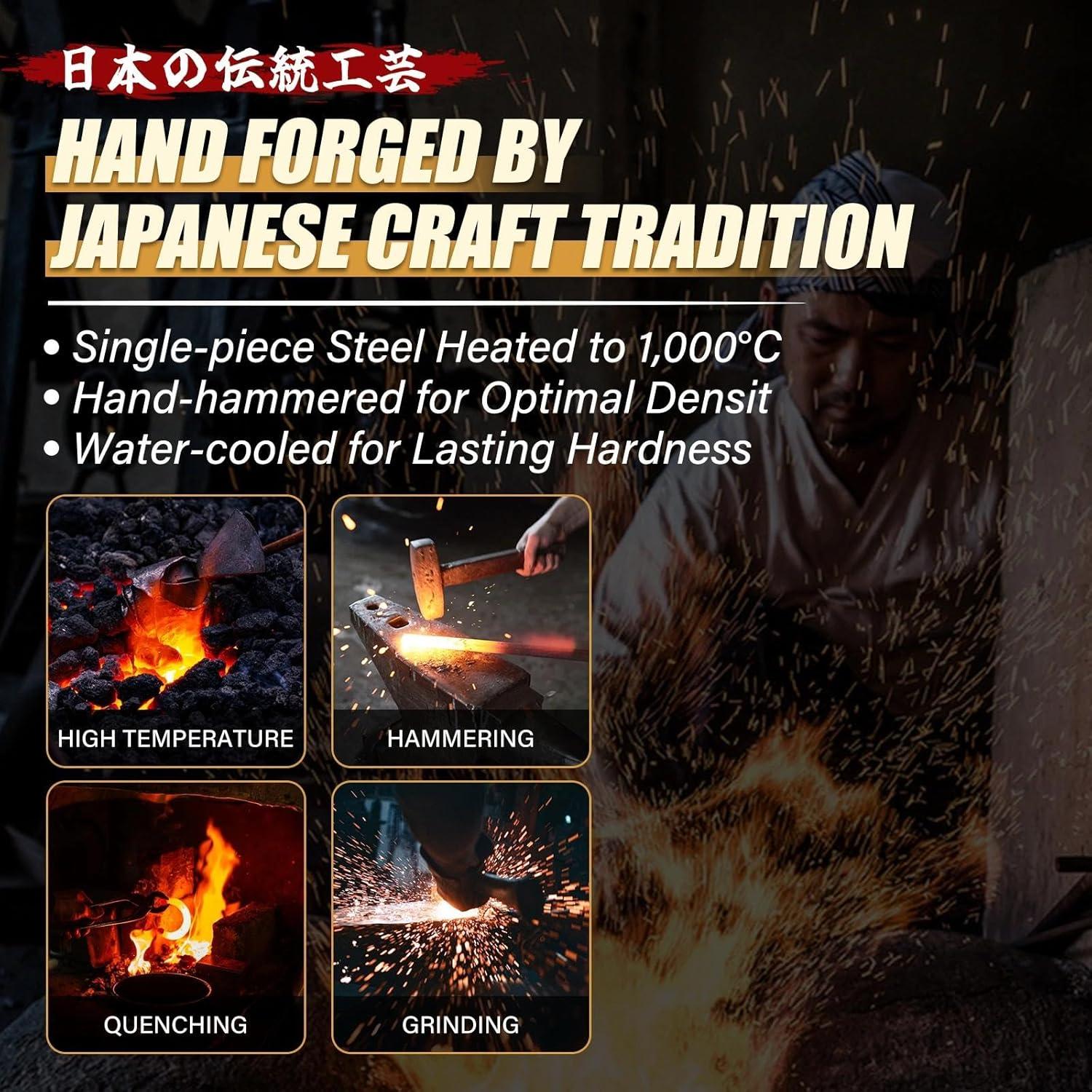 Cuchillo de Cocina Forjado Dragon Riot VK-01 15.24 cm Acero Alto Carbono