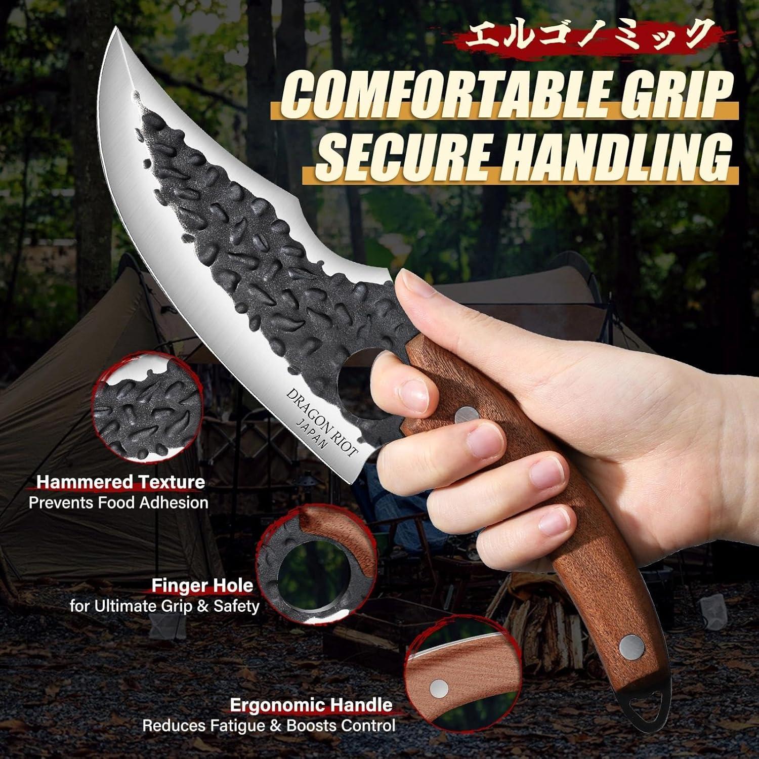 Cuchillo de Cocina Forjado Dragon Riot VK-01 15.24 cm Acero Alto Carbono