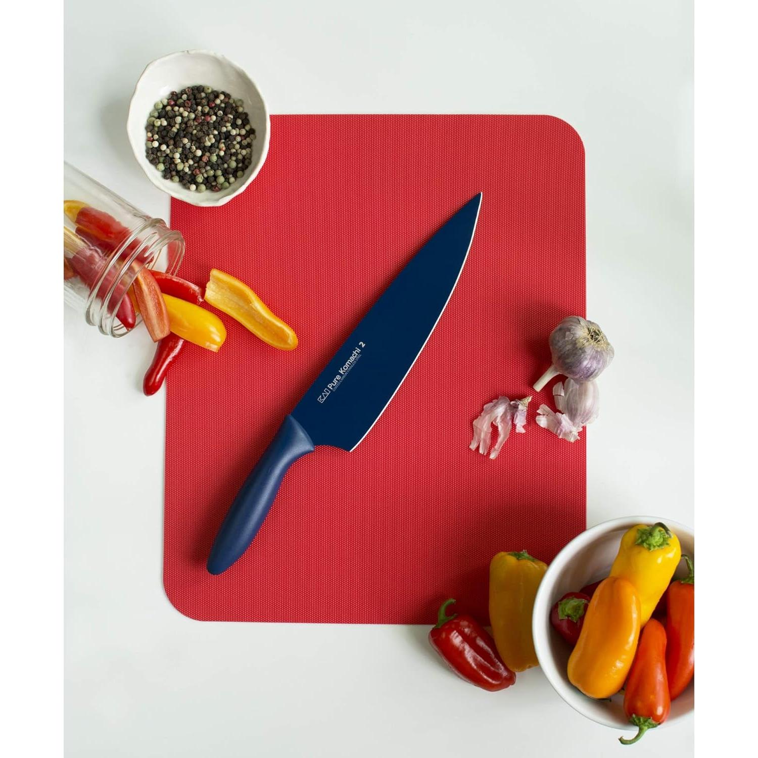 Cuchillo de Chef Kai Pure Komachi 2 20 cm Azul Marino