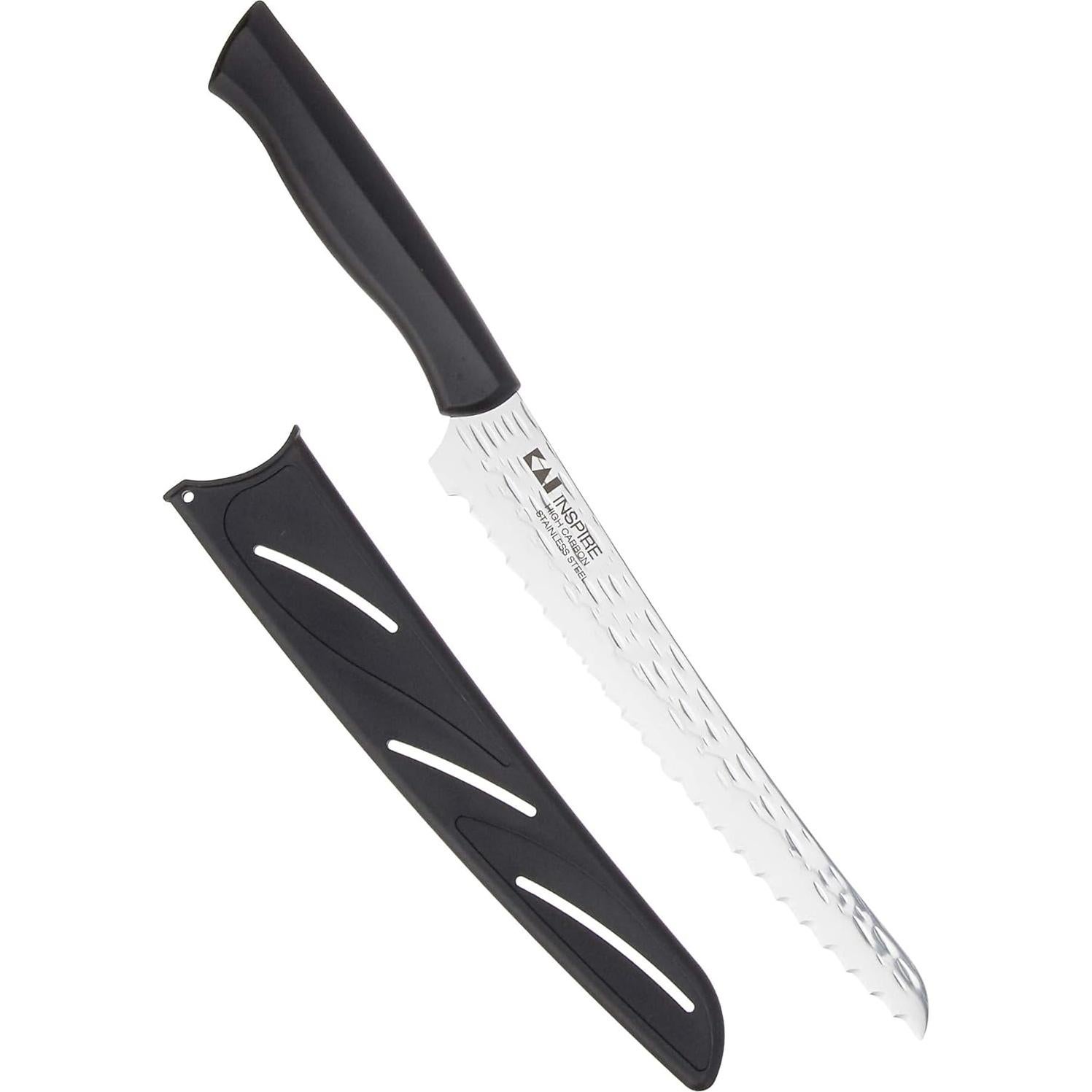 Cuchillo de Pan KAI Inspire 22.86 cm Hoja Serrada Acero Inoxidable