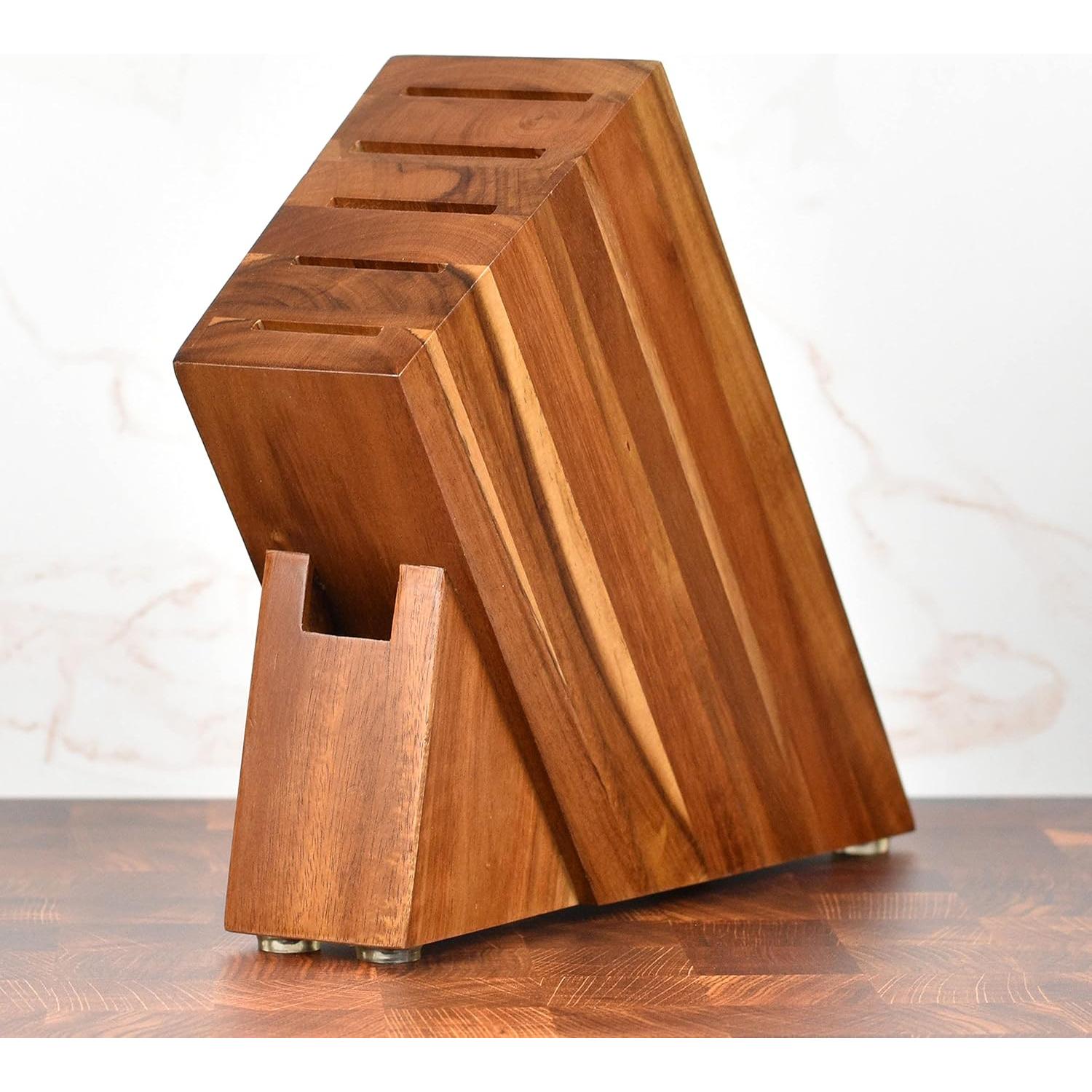 Conjunto de Cuchillos Yaxell Super Gou 7 Piezas Acero Damasco