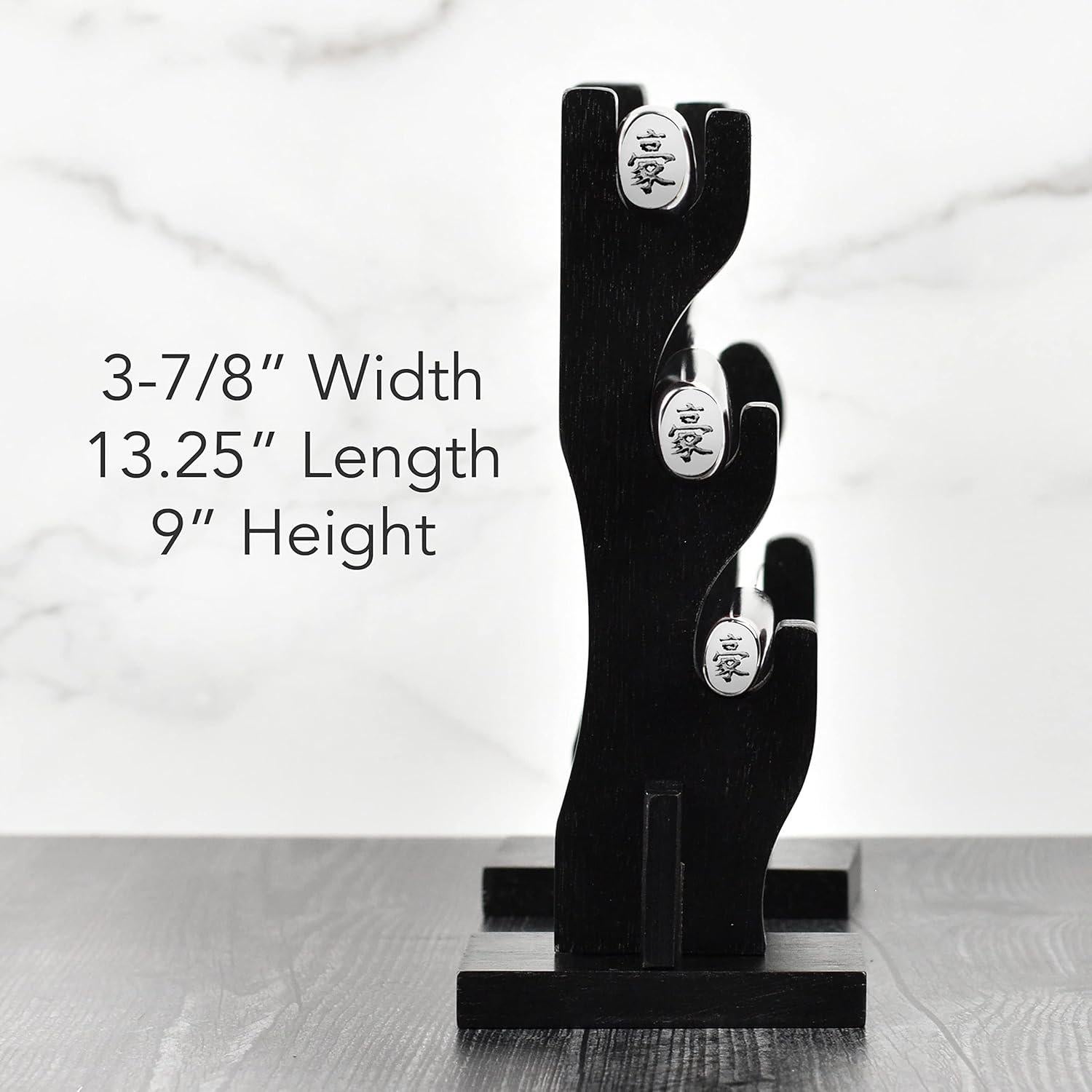 Juego de cuchillos Yaxell Ypsilon SG2, 3 piezas con soporte