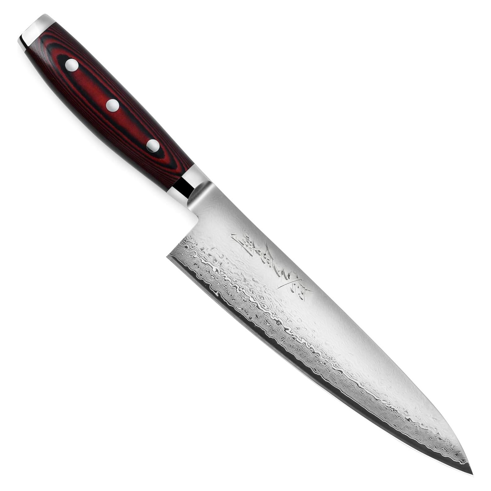 Cuchillo de Chef Yaxell Super Gou 20.32 cm Damasco SG2
