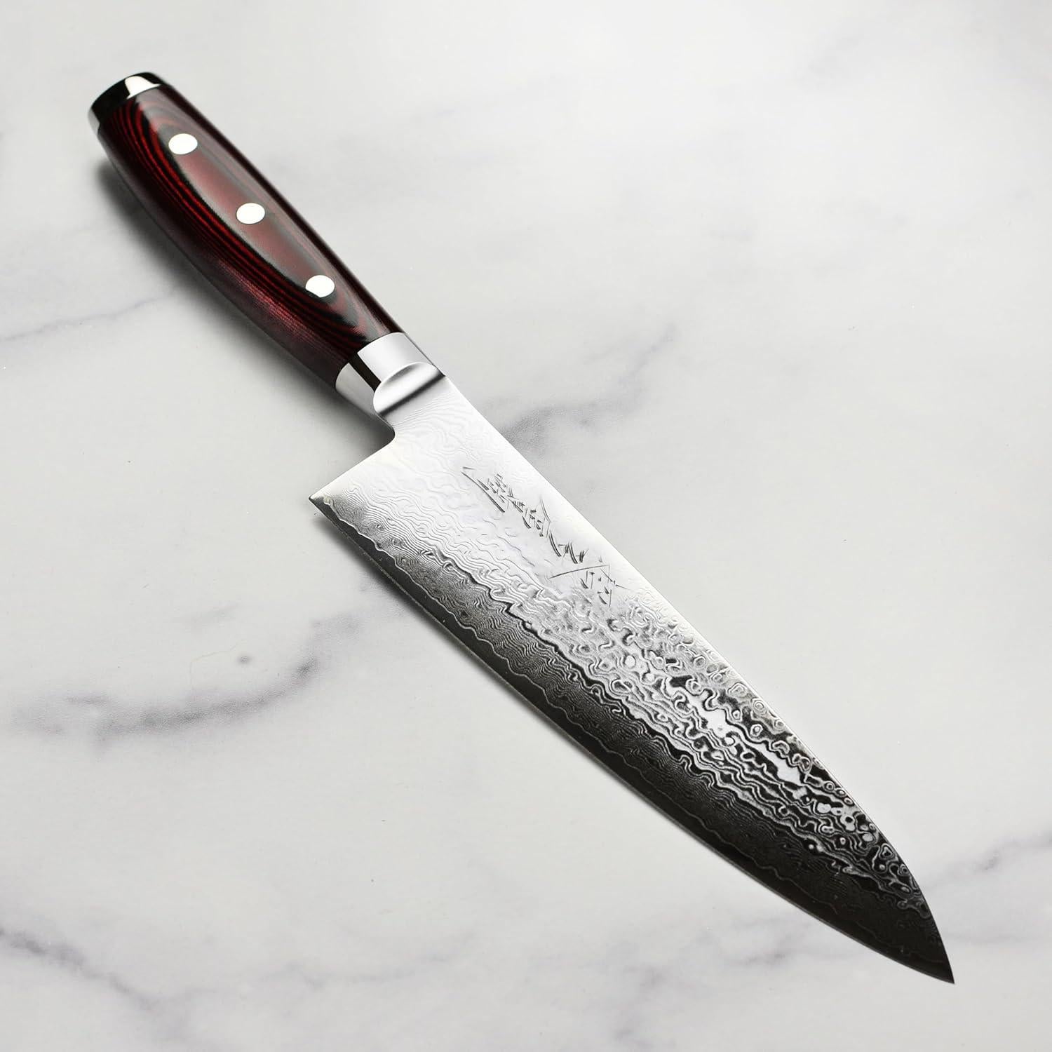 Cuchillo de Chef Yaxell Super Gou 20.32 cm Damasco SG2