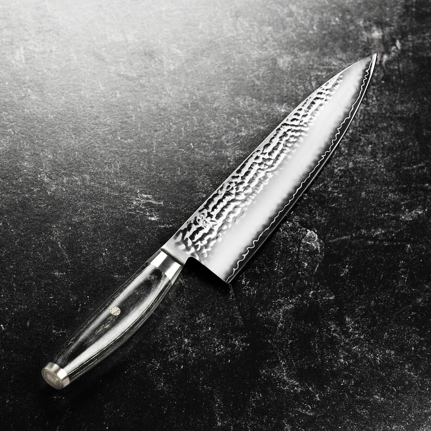 Cuchillo de Chef Yaxell Ketu SG2 24.1 cm Hecho en Japón