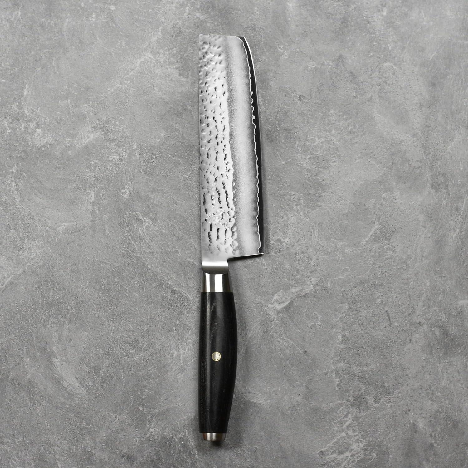 Cuchillo Nakiri Yaxell Ketu SG2 - 16.5 cm - Hecho en Japón