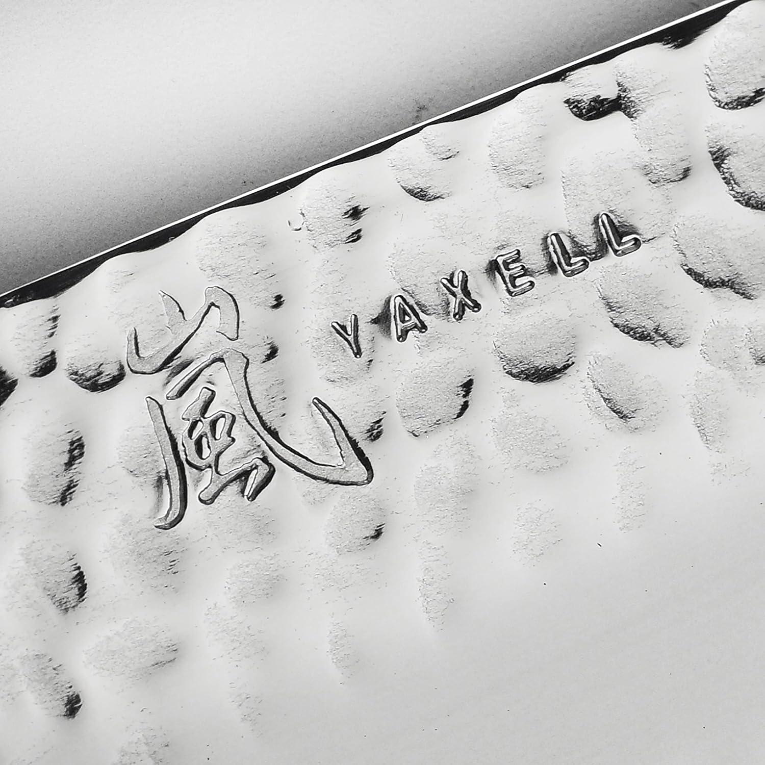 Cuchillo Kiritsuke Yaxell Ketu SG2 20.32 cm Hecho en Japón