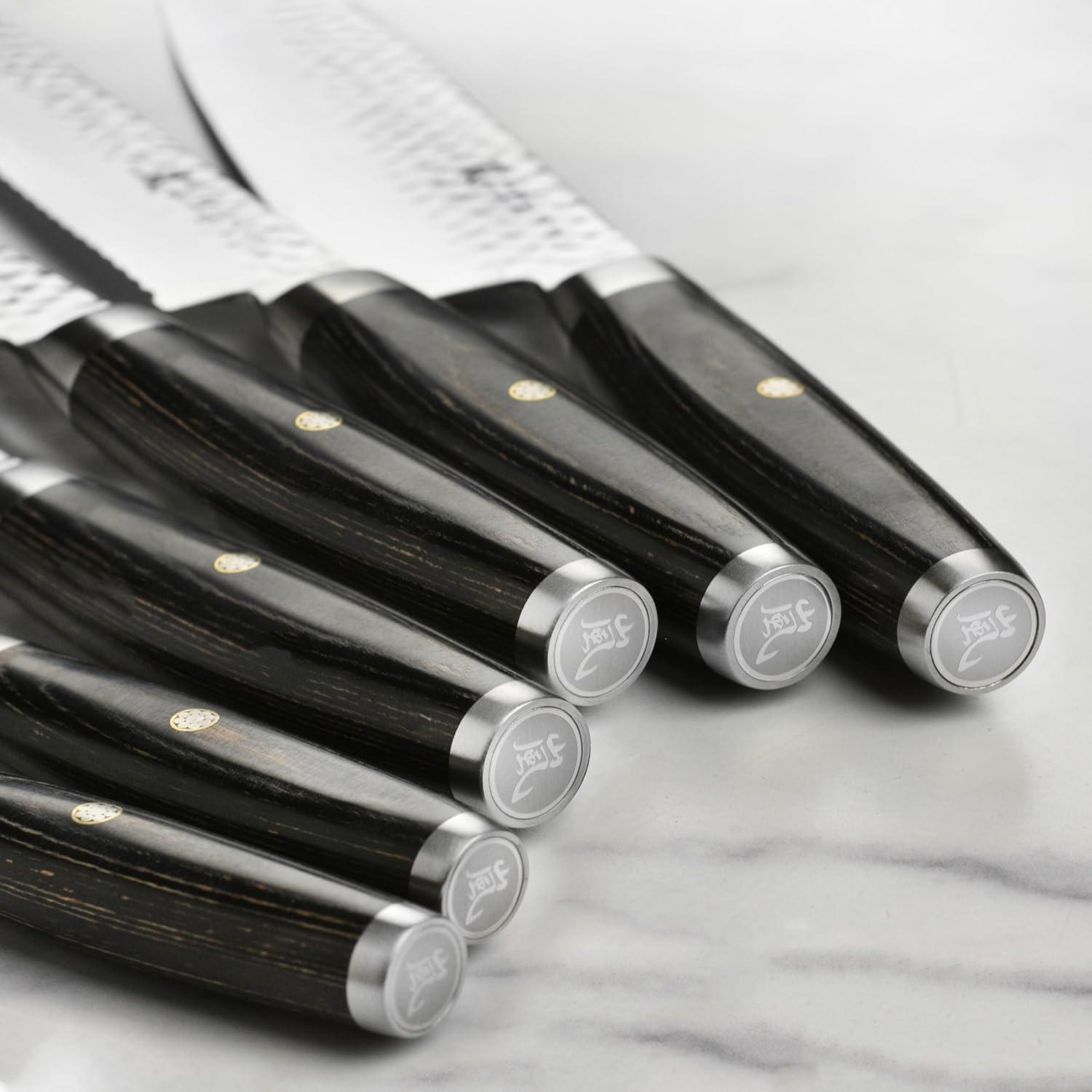 Juego de cuchillos Yaxell Ketu SG2 - 15 piezas - Hecho en Japón