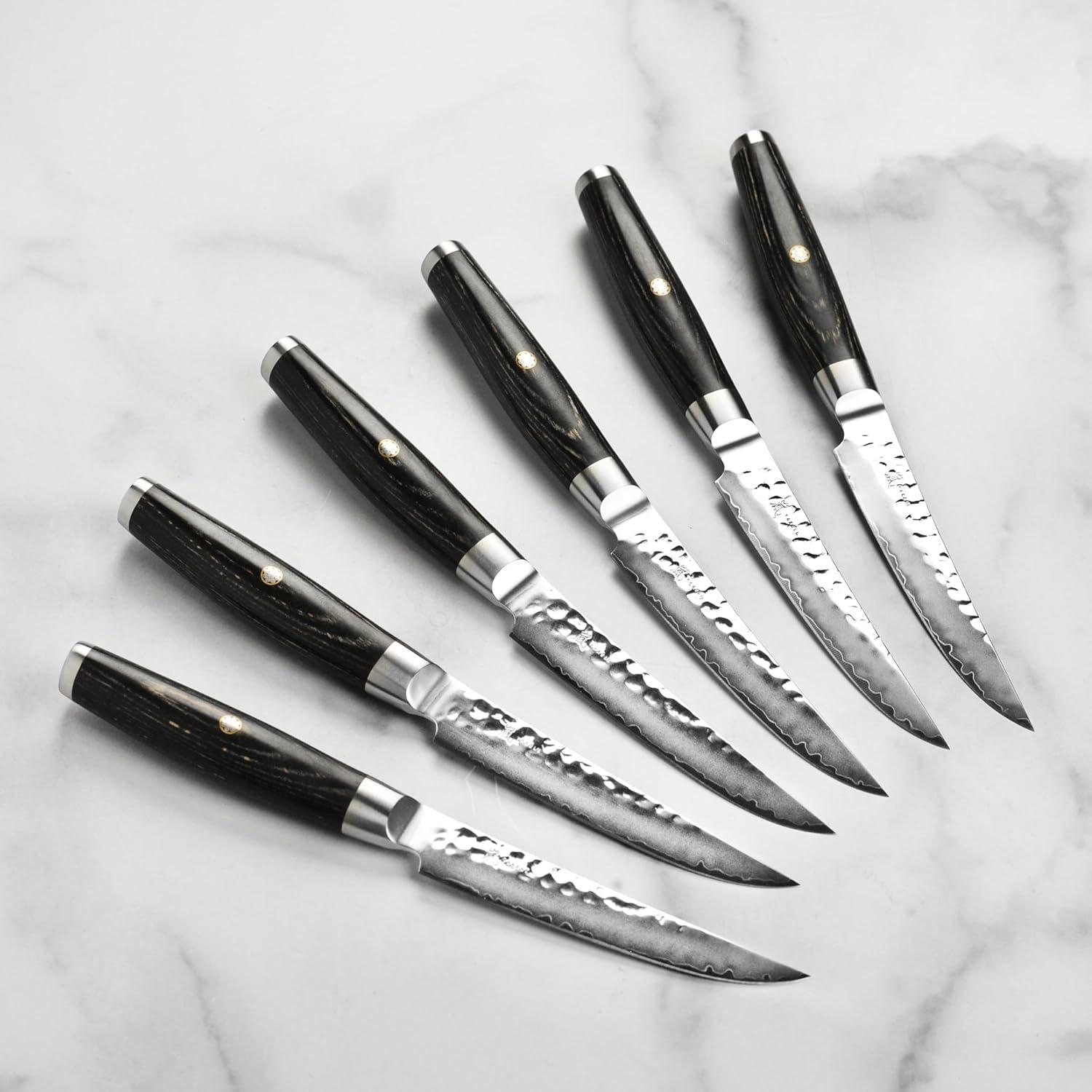 Juego de cuchillos Yaxell Ketu SG2 - 15 piezas - Hecho en Japón