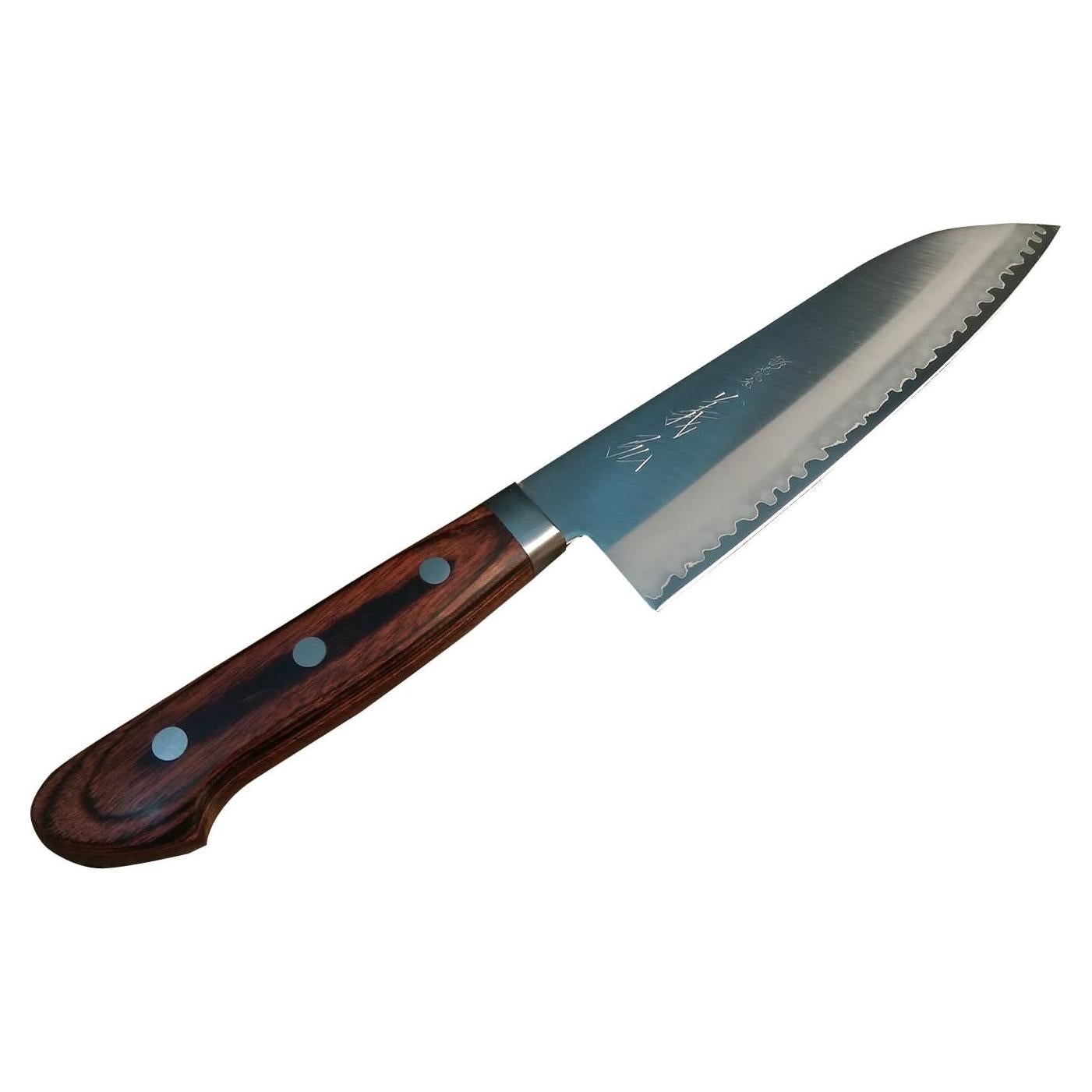 Cuchillo Santoku Yoshihiro HGW 16.5 cm Acero Inoxidable