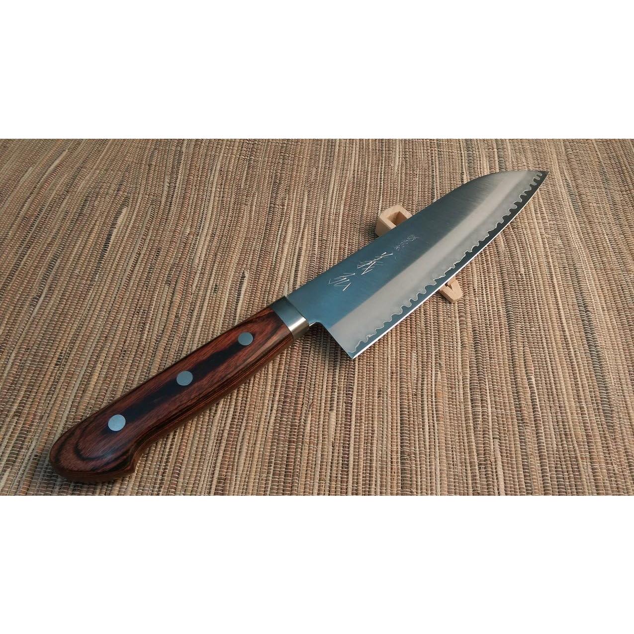 Cuchillo Santoku Yoshihiro HGW 16.5 cm Acero Inoxidable