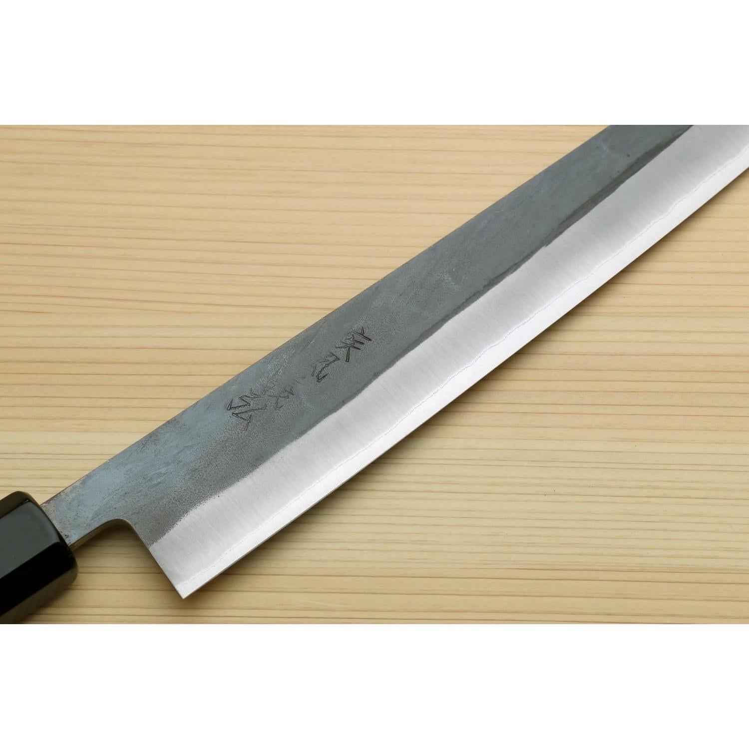 Cuchillo Slicer Kiritsuke Yoshihiro 270mm Acero Azul Forjado