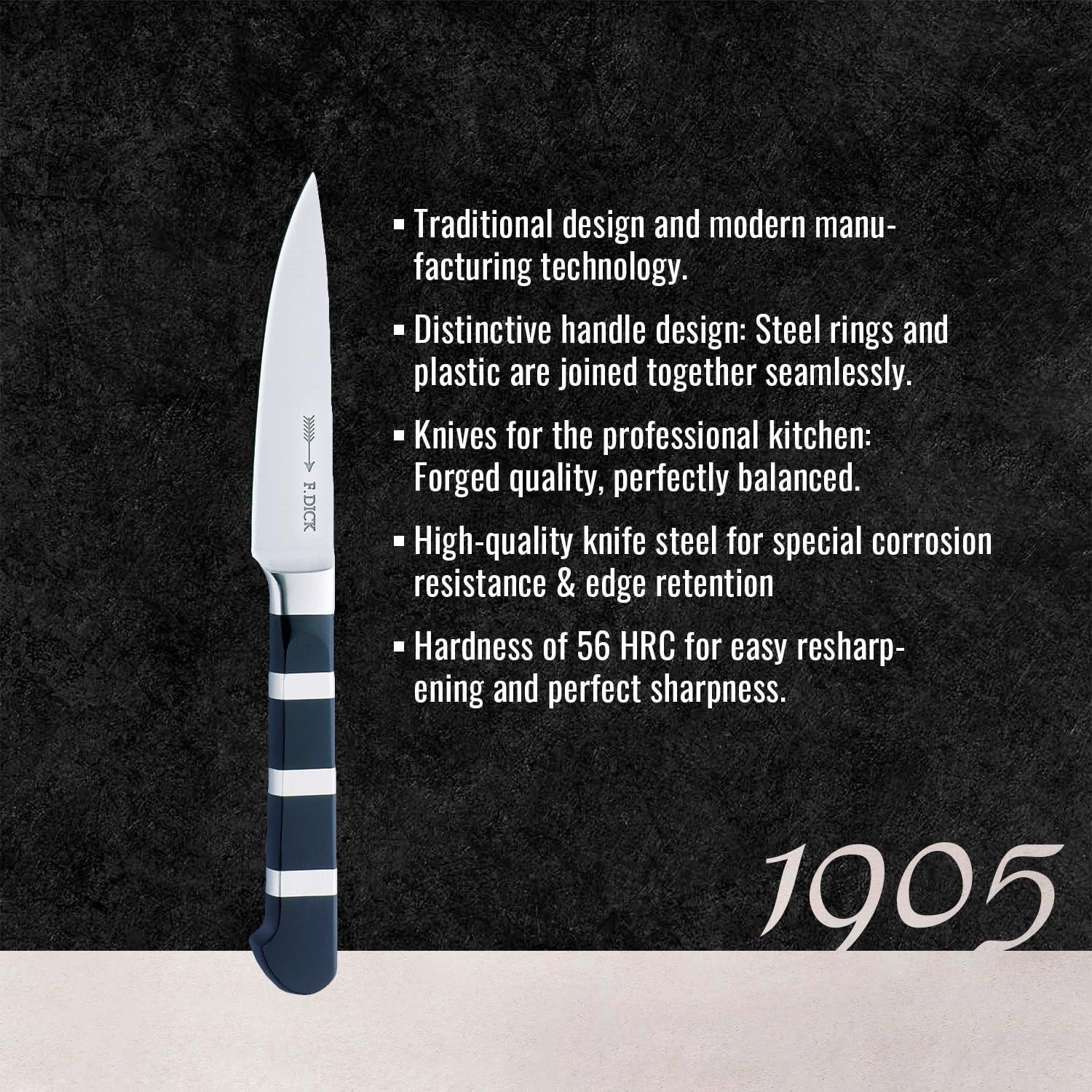 Cuchillo de Pelar F.DICK 1905 - Hoja 9 cm Acero Inoxidable