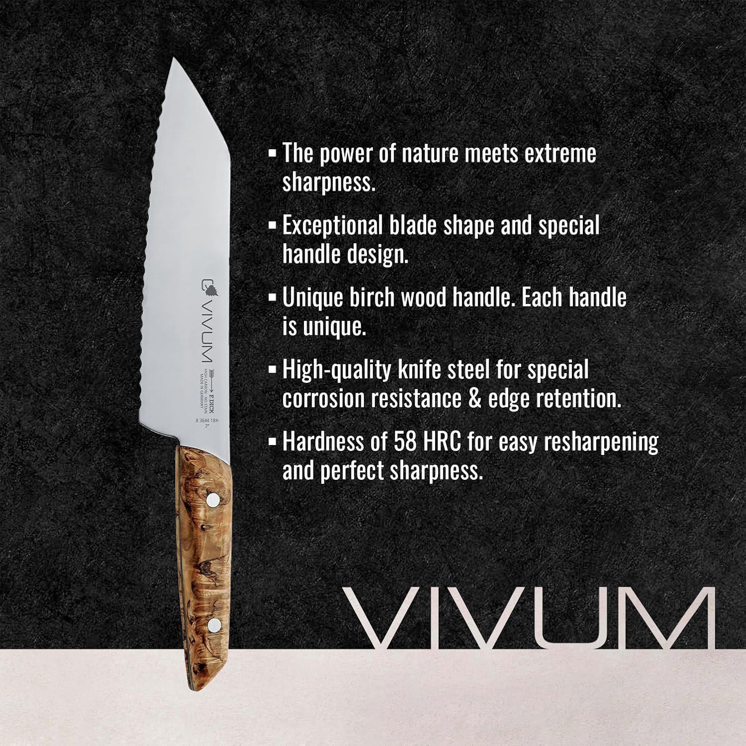 Cuchillo Todo Uso F.Dick VIVUM 18 cm Acero Inoxidable