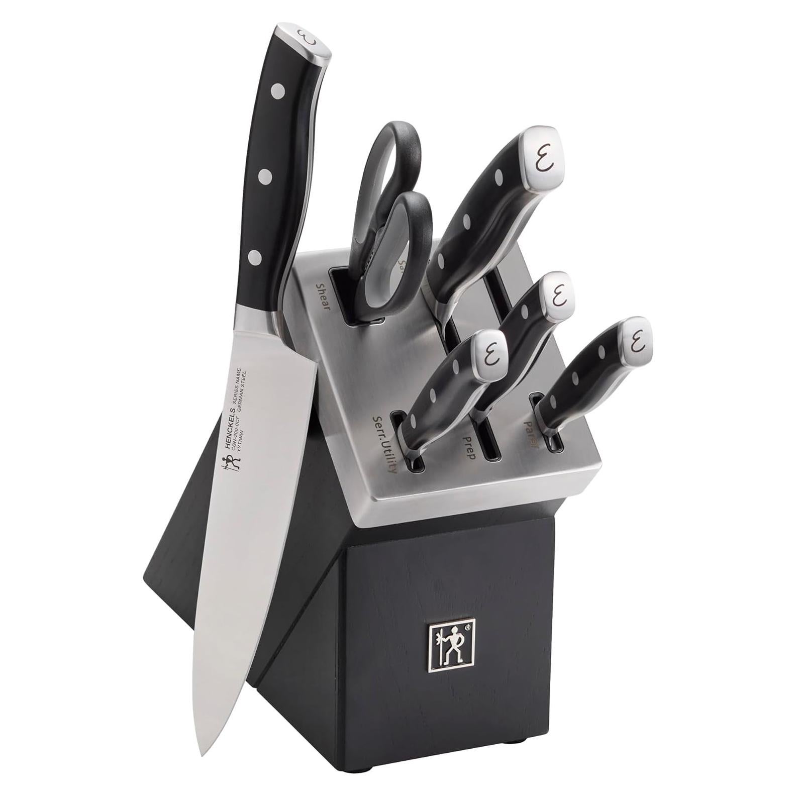 Juego de Cuchillos HENCKELS Nola 7 Piezas con Bloque