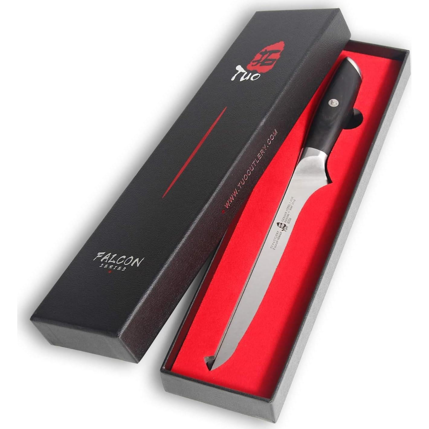 Cuchillo de Deshuesar TUO 17.78 cm Acero Alemán Pakkawood