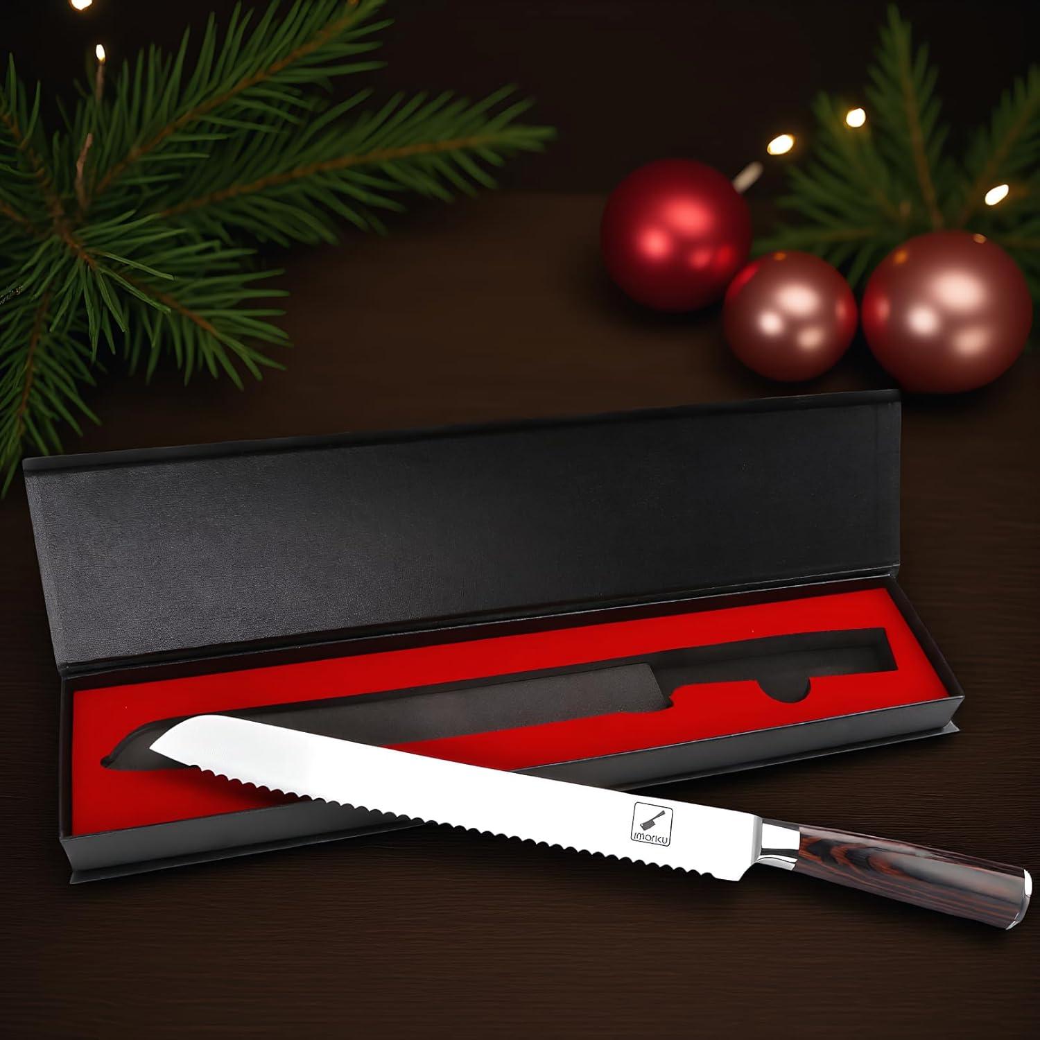 Cuchillo de Pan Serrado imarku 25.4 cm Acero Inoxidable