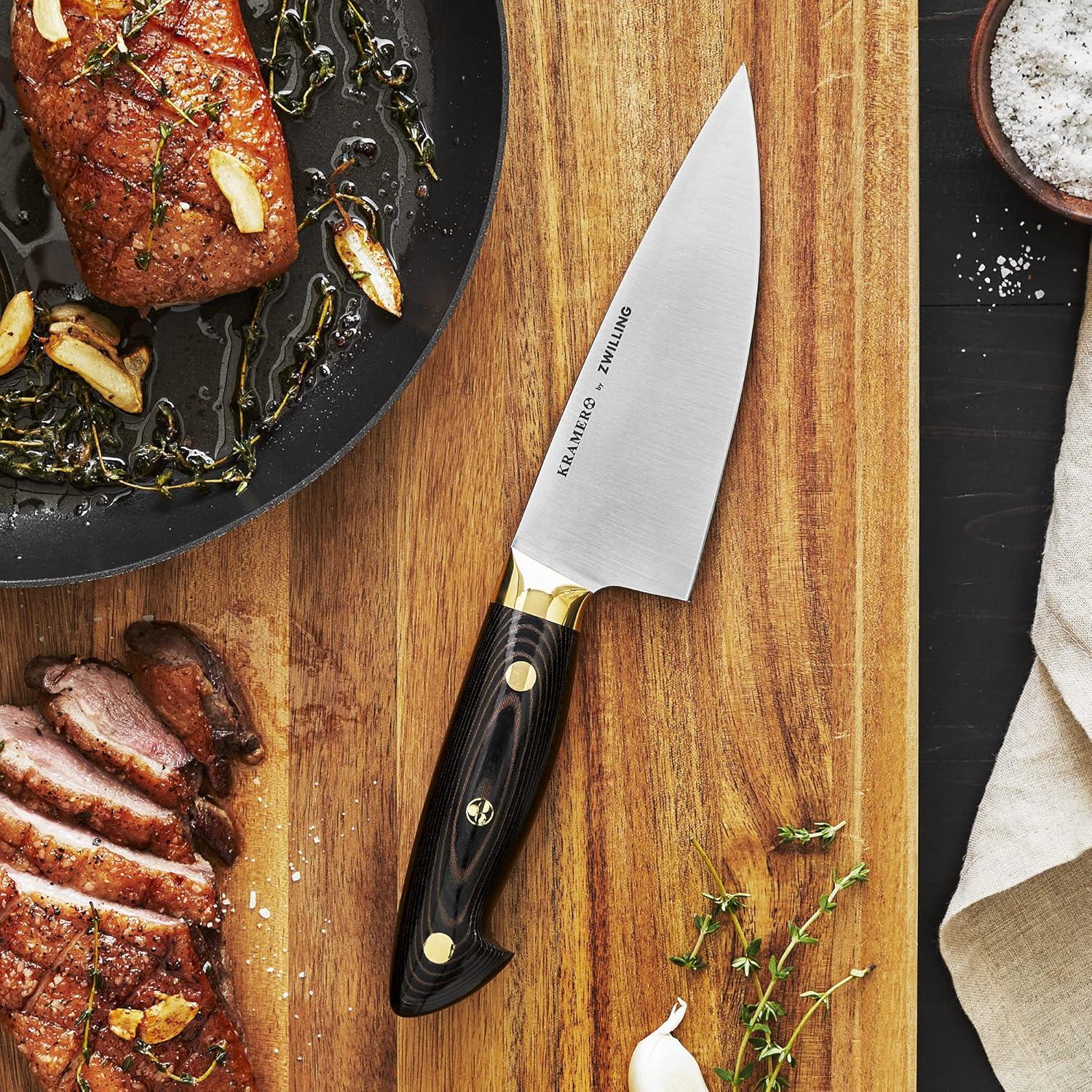 Cuchillo de Chef ZWILLING Kramer Carbono 2.0 15.24 cm