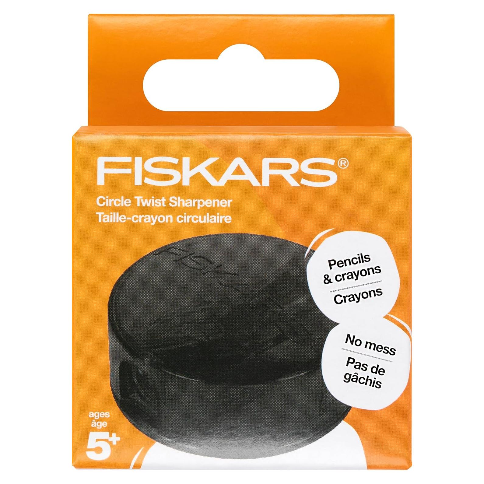 Afilador de Lápiz Fiskars Circle Twist - Colores Variados