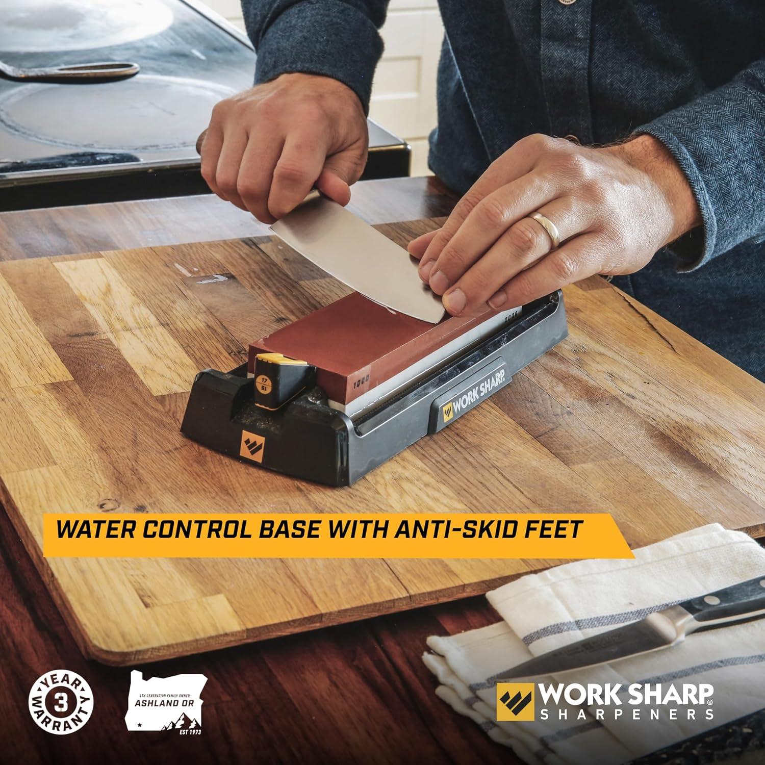 Afilador de Cuchillos Work Sharp WSBCHWHT - Piedra 1000/6000