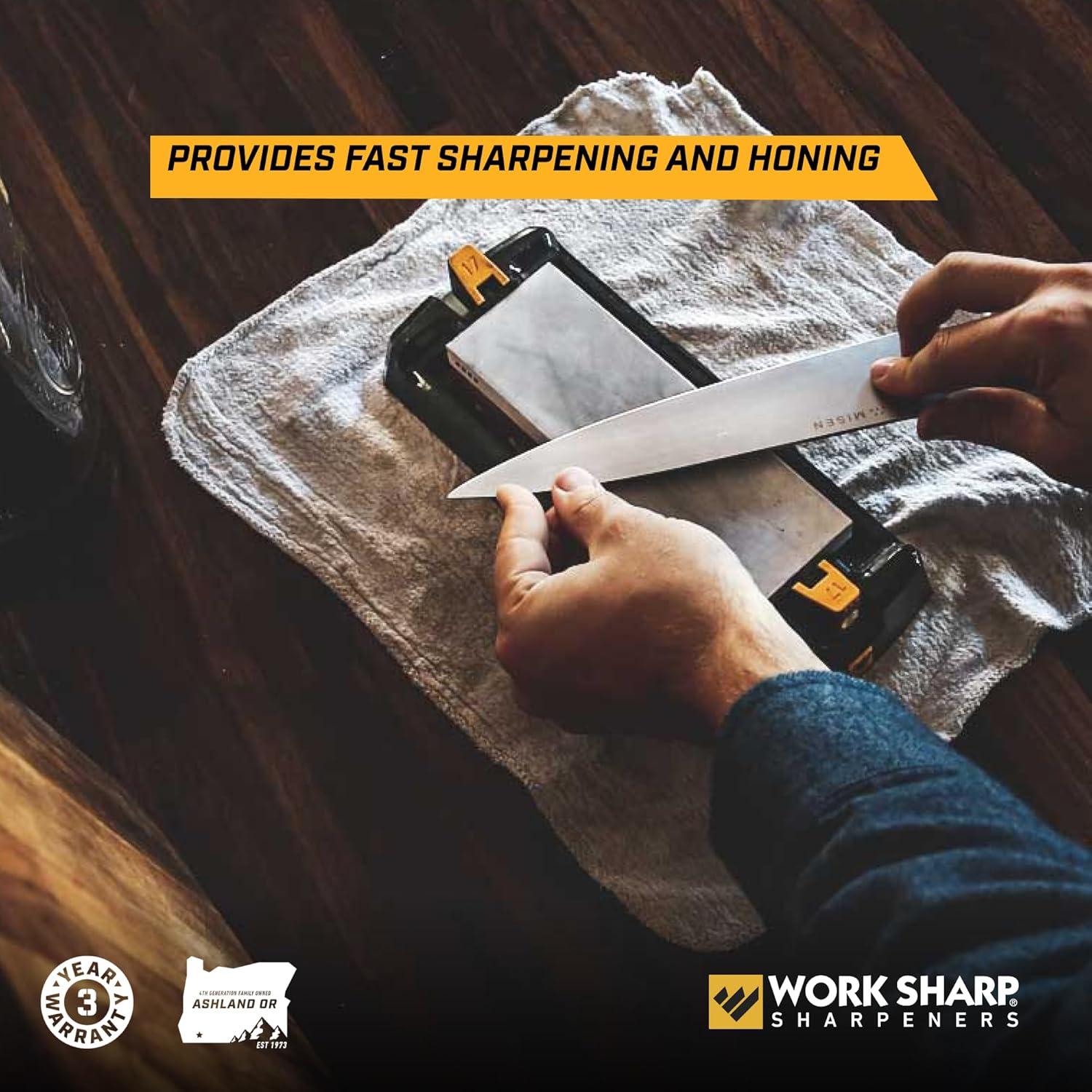 Afilador de Cuchillos Work Sharp WSBCHWHT - Piedra 1000/6000