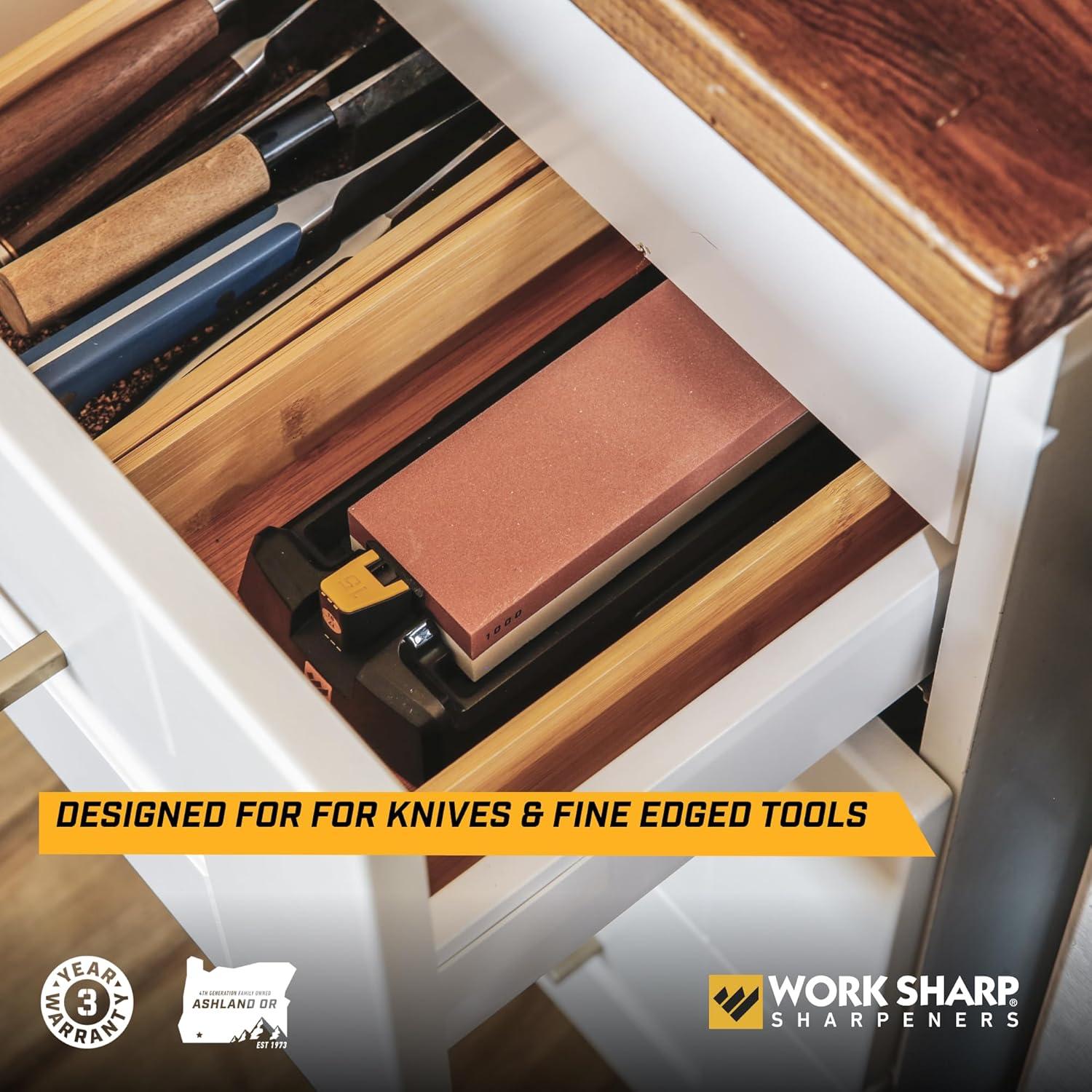 Afilador de Cuchillos Work Sharp WSBCHWHT - Piedra 1000/6000