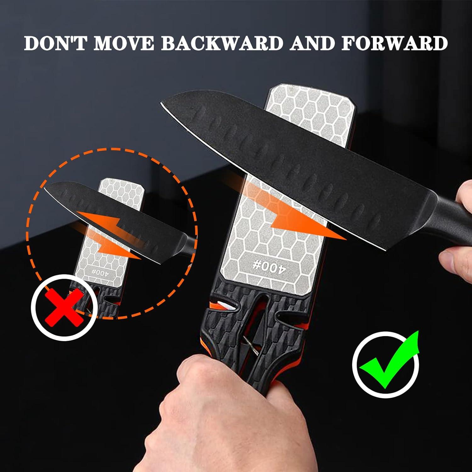 Piedra de Afilar de Diamante Lifeholic 5 en 1 400/1000 Grano