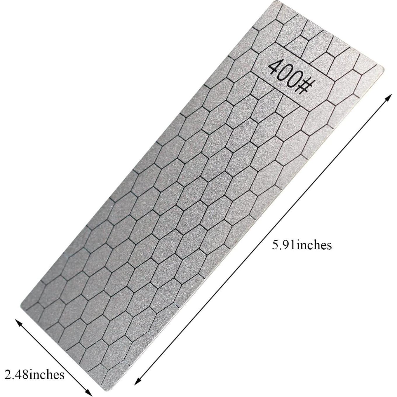 Juego de 4 Piezas de Piedra de Afilar Diamante 400/600/1000/1200