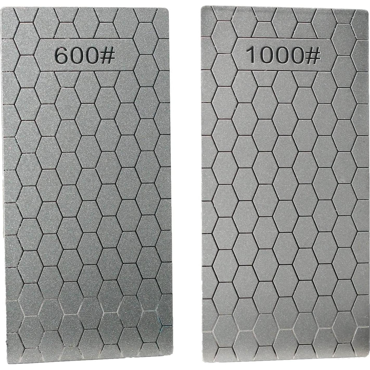 Juego de 4 Piezas de Piedra de Afilar Diamante 400/600/1000/1200